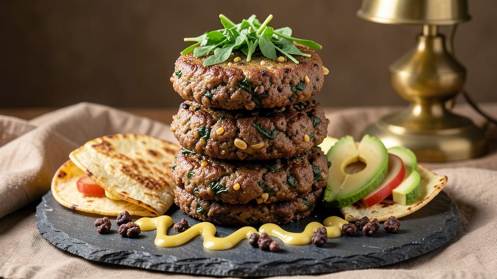 Black Bean and Spinach Burgers Recipe: Crispy Tortilla-Crusted, Packed With Greens