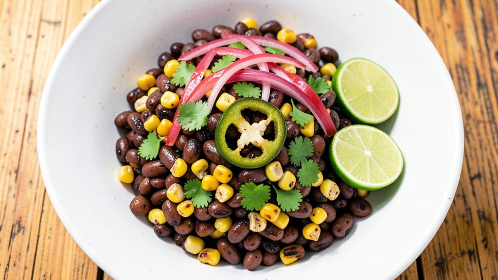 Bush's Black Bean Salsa Recipe: Bold Charred Corn and Cilantro Kick
