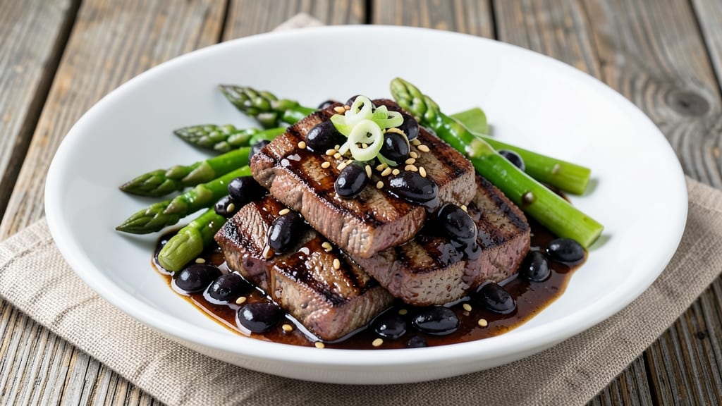 Beef Asparagus Black Bean Sauce Recipe: Umami-Rich Stir-Fry in One Pan
