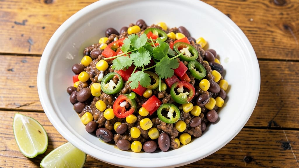 Black Bean and Corn Pico De Gallo Recipe: Zesty Lime-Cilantro Brightness Without the Chopping