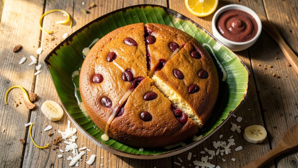 Baked Red Bean Nian Gao Recipe: Sweet and Chewy Moon Cake Magic