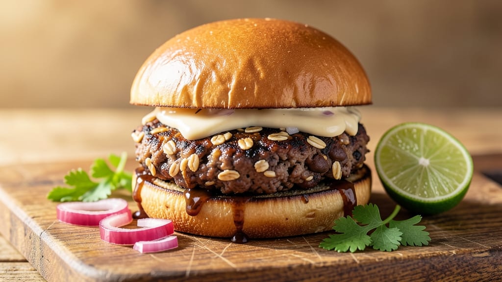 Black Bean Burgers Recipe With Oats: Hearty Vegan Patties That Hold Their Shape