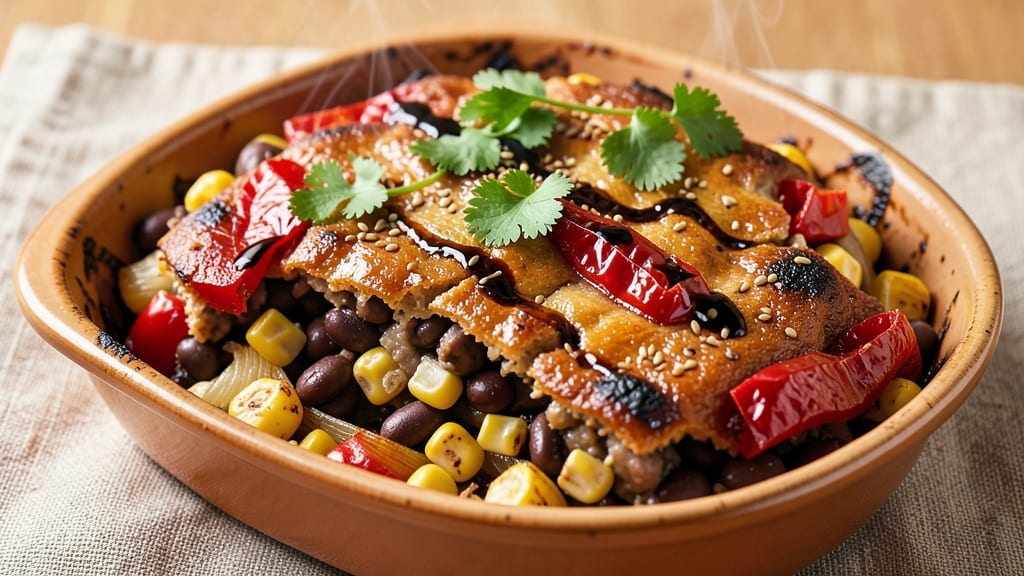 Black Bean Bake Recipe: Smoky Cumin and Roasted Corn Fusion