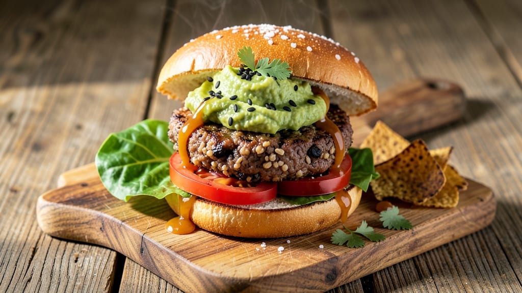 Black Bean Quinoa Veggie Burger Recipe: Crispy Tortilla-Crusted, Meatless Magic