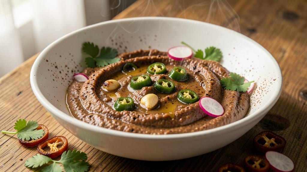 Black Bean Jalapeño Hummus Recipe: Spicy-Smoky Kick in 10 Minutes