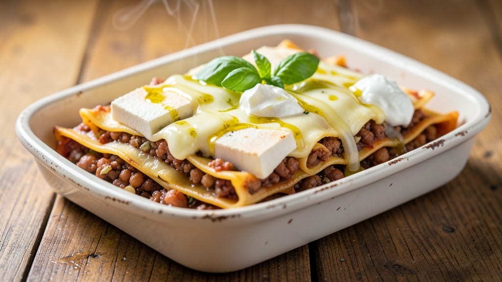 Bean Lasagna Recipe: Hearty Layers of Creamy Beans and Melty Cheese