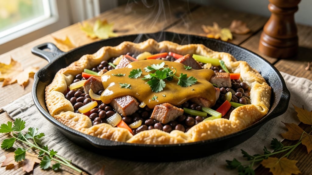 Bean Pie Recipe 1922: Vintage Comfort with Crisp Topping & Silky Filling