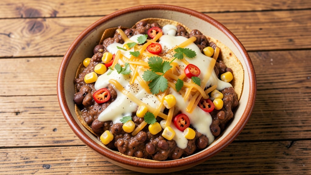 Black Bean Quesarito Recipe: Crispy Tortilla Crowns With Gooey Cheese Rivers