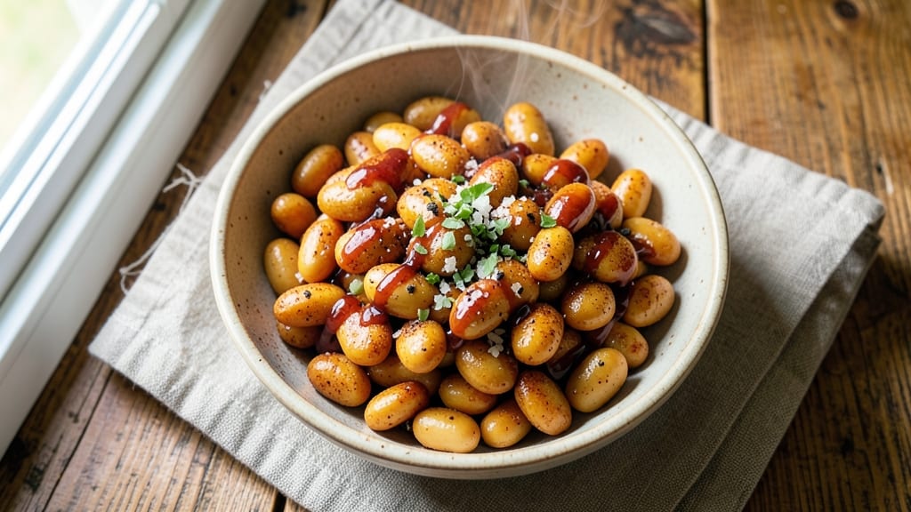 Butter Bean Air Fryer Recipe: Crispy-Topped Protein-Packed Bites