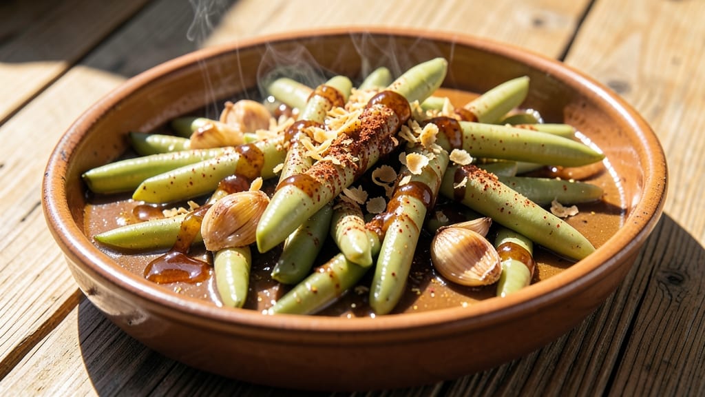 Baked Bean Recipe Using Bush Beans: Smoky-Sweet Simmer with Crispy Tortilla Crowns