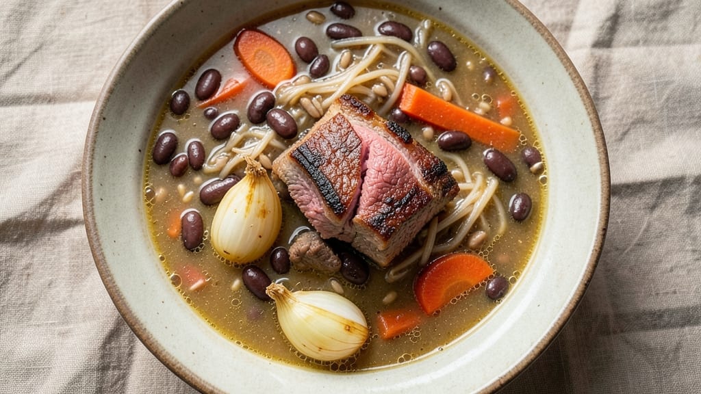 Beef Barley Bean Soup Recipe: Hearty One-Pot Simmer With Earthy Depth
