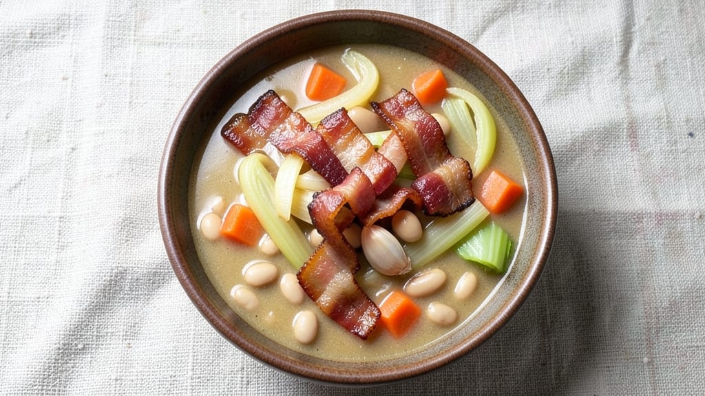 Bean and Bacon Soup Recipe Like Campbell's: Smoky Bacon and Bean Comfort in One Pot