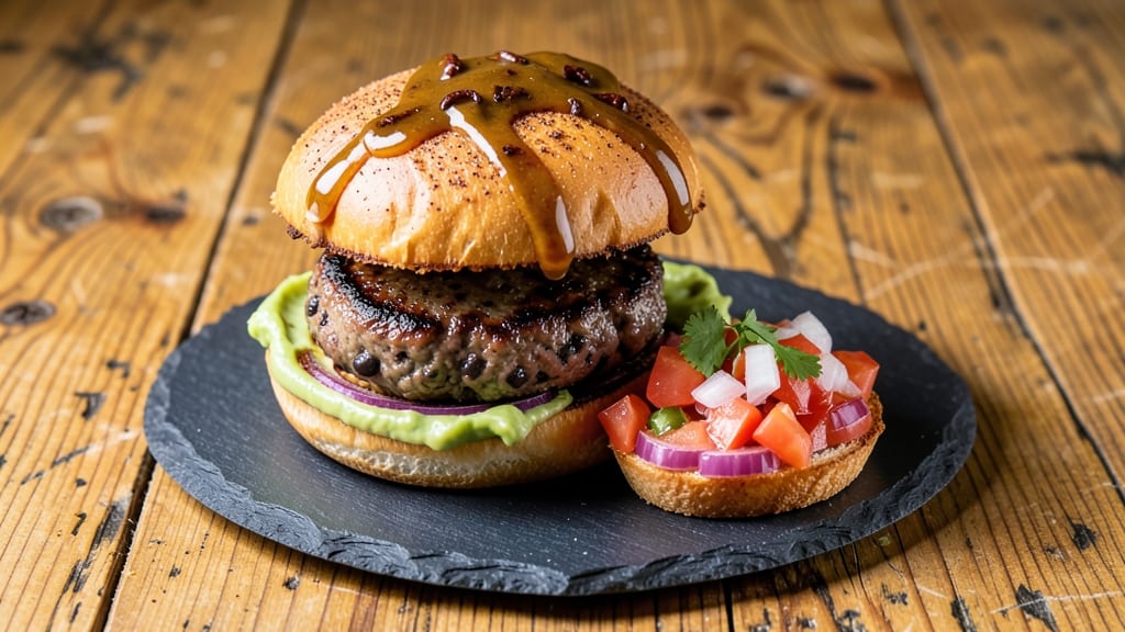 Beef and Black Bean Burgers Recipe: Juicy Meatball-Like Texture Without the Meat