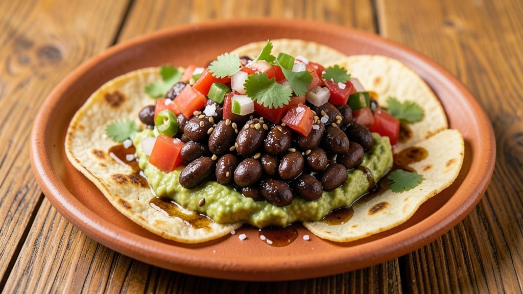 Black Bean Soft Tacos Recipe: Warm Spiced Tortillas With Melted Cheese Rivers
