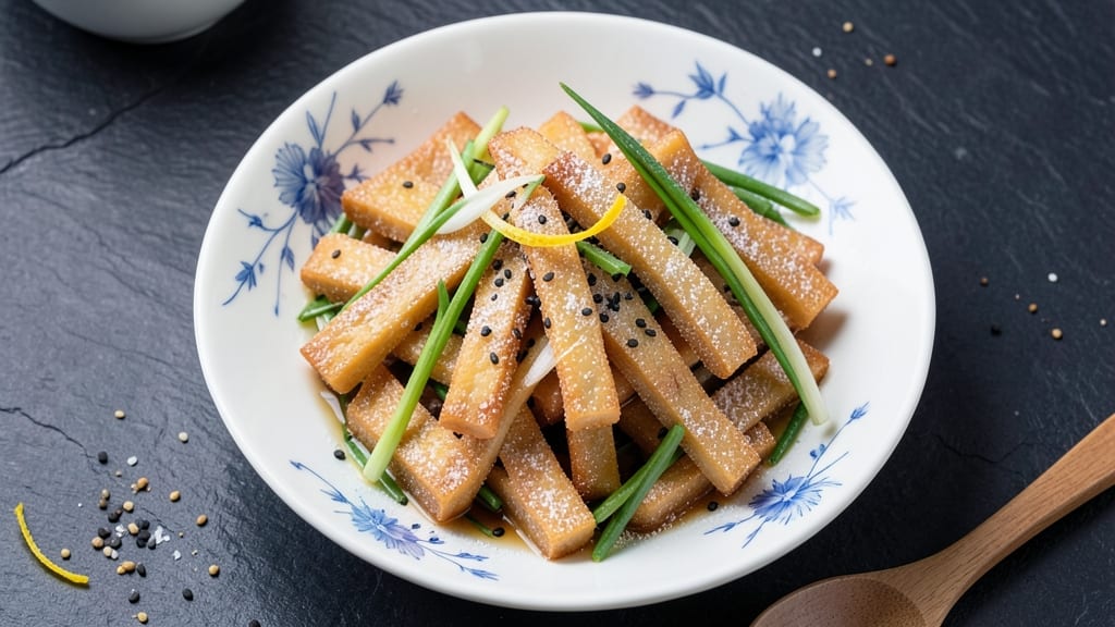 Chinese Bean Curd Sticks Recipe: Crispy-Fried Crunch with Silky Texture