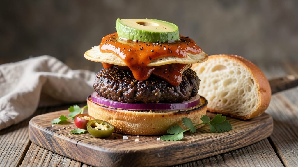 Burger 21 Black Bean Burgers Recipe: Crispy Corn Tortilla Crowns Over Melty Cheese