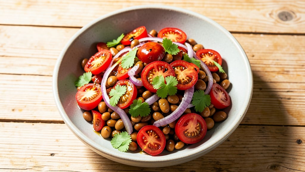 Brown Bean Salad Recipe: Hearty Pantry Meal With Tangy Vinaigrette Kick