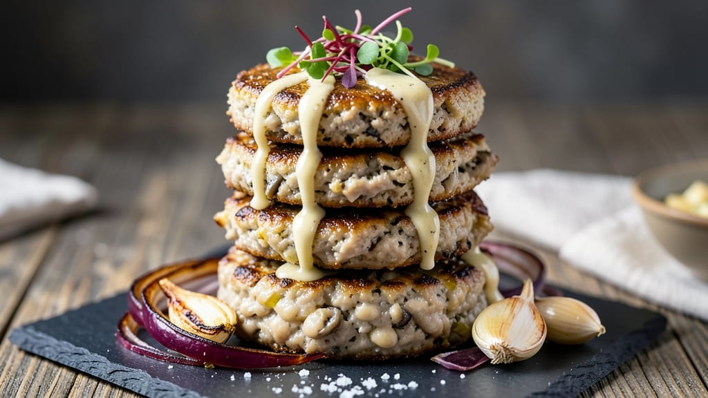 Bean Burger Patties Recipe: Mushroom-Marinated Umami Bombs