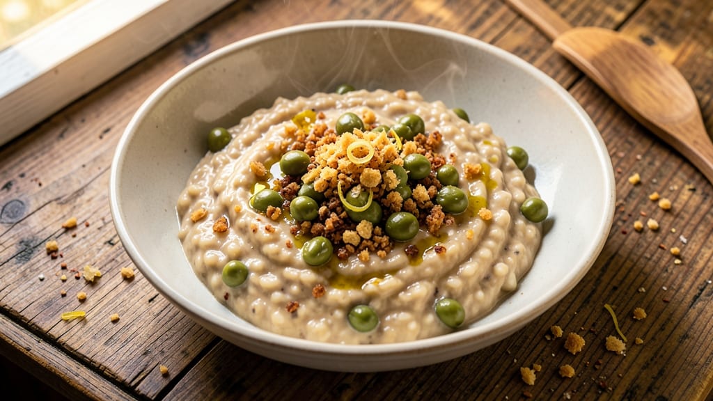 Broad Bean Risotto Recipe: Springtime Creaminess With Toasted Almond Finish