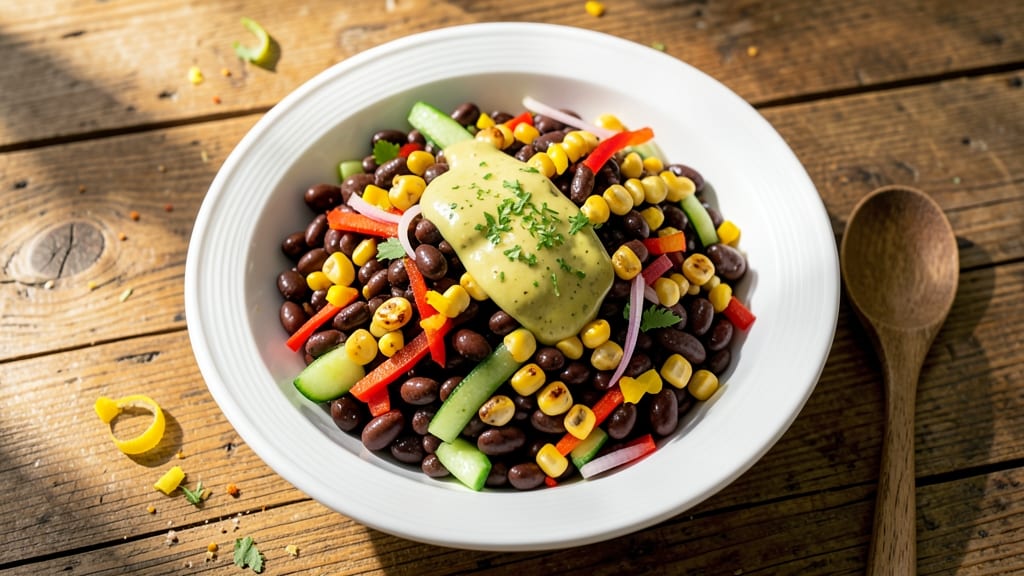 Black Bean Confetti Salad Recipe: Bold Spice and Crunch in 15 Minutes