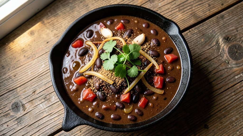 Bush's Black Bean Chili Recipe: Deep-Smoked Cumin and Tortilla Crunch Fusion