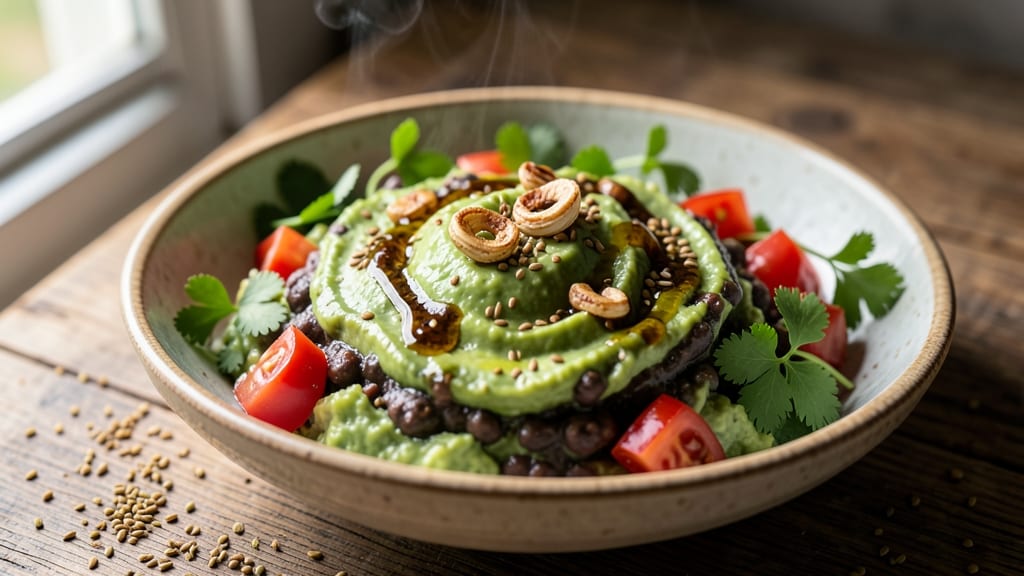 Black Bean and Guacamole Dip Recipe: Smoky Cumin and Lime Fusion in 15 Minutes