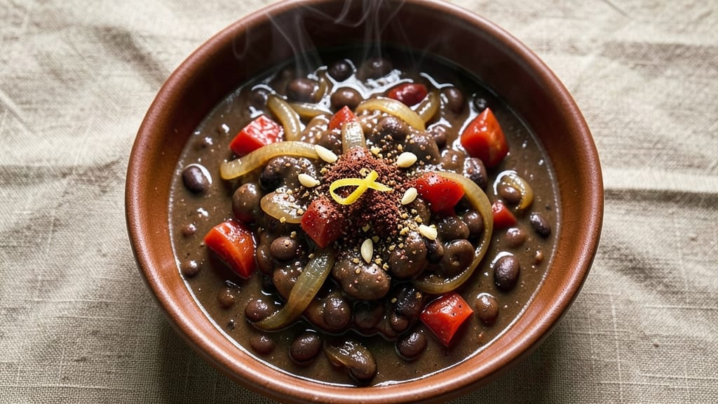 Jamie Oliver's Black Bean Stew Recipe: Slow-Simmered Smokiness With Fresh Herb Finish