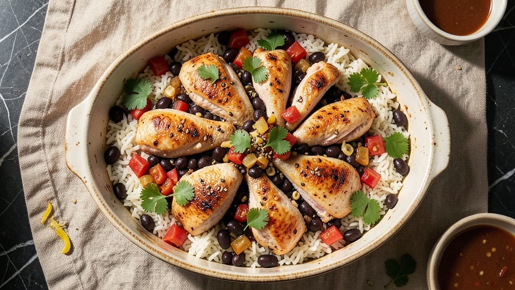 Black Bean Chicken Casserole Recipe: One-Pan Protein-Packed Heartiness