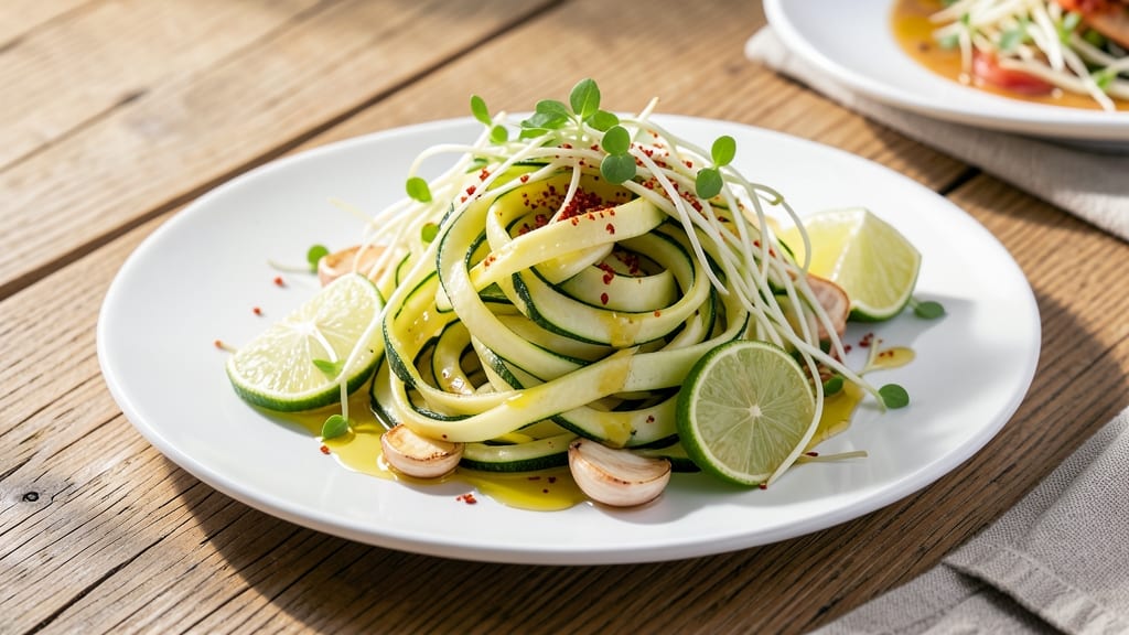 Bean Sprouts and Zucchini Recipe: Crisp-Tender Stir-Fry with Garlic-Lime Zing