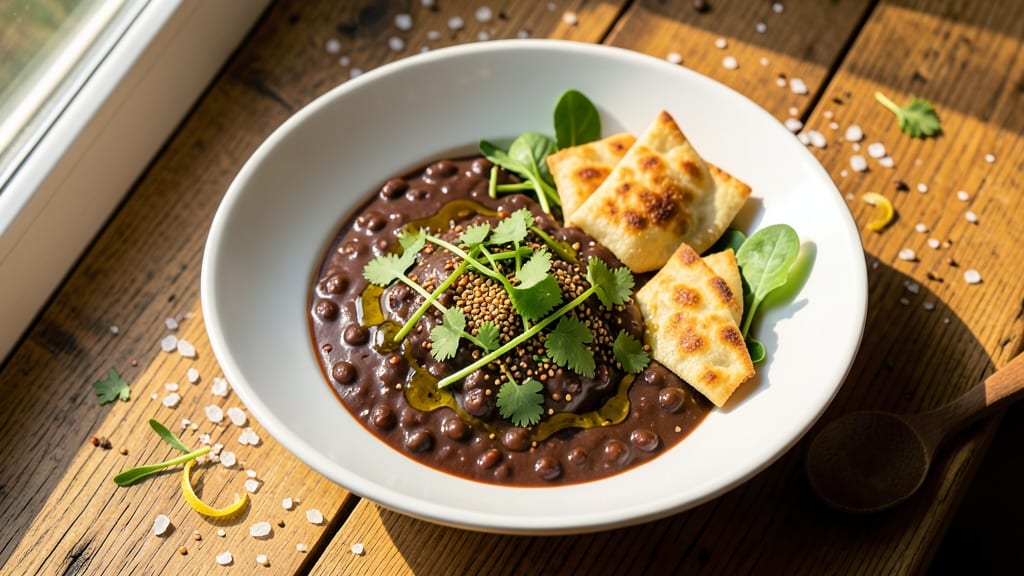Black Bean Vinaigrette Recipe: Bold Herb and Citrus Brightness
