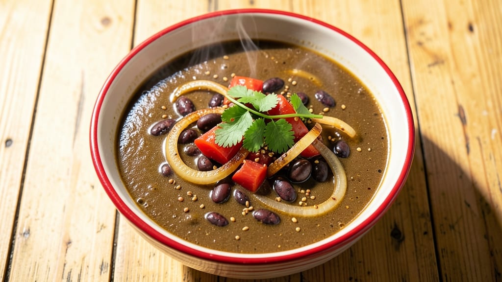 Authentic Mexican Black Bean Soup Recipe: Earthy Cumin and Cocoa-Infused Warmth