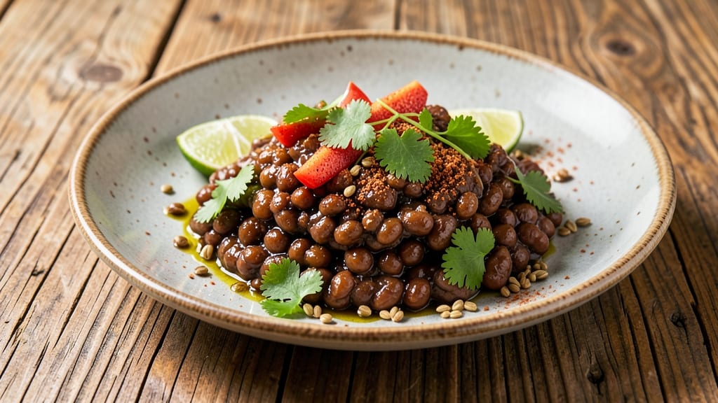 Black Bean Caviar Recipe: Smoky Cumin and Lime Crunch for Dips and Toppings