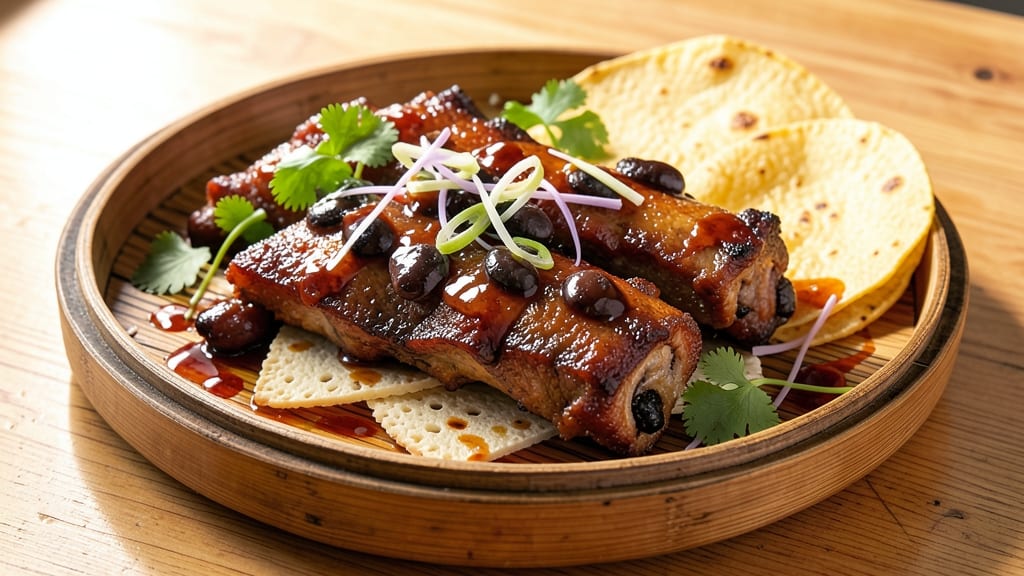 Black Bean Ribs Chinese Recipe: Crispy Tortilla-Crusted Protein With Umami Depth