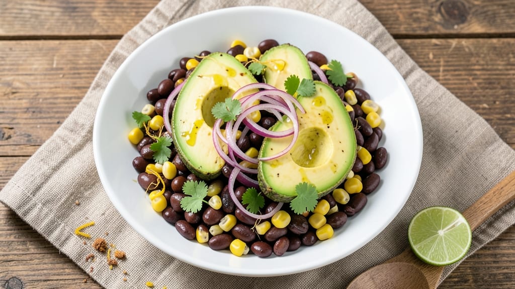 Bean Corn Avocado Salad Recipe: Bright and Crunchy in 15 Minutes