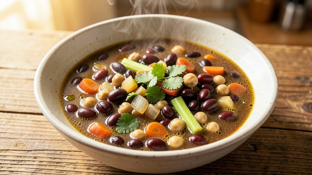 Bean Medley Soup Recipe: Pantry Staples Simmered Into Hearty Warmth