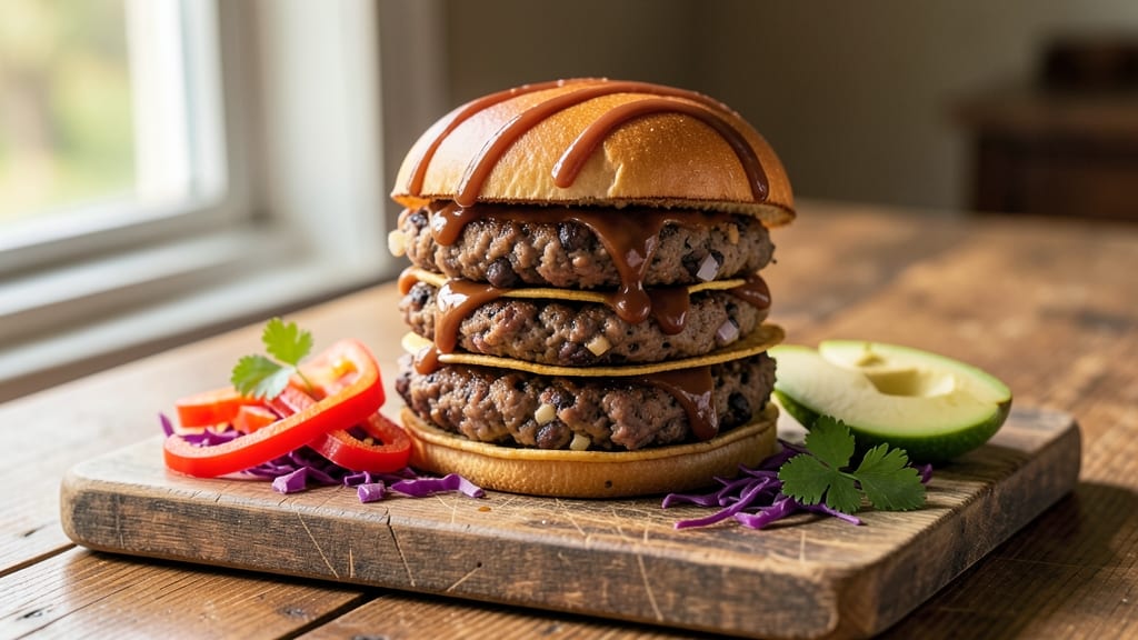 Basic Bean Burgers Recipe: Crispy Tortilla-Crusted Comfort in 15 Minutes