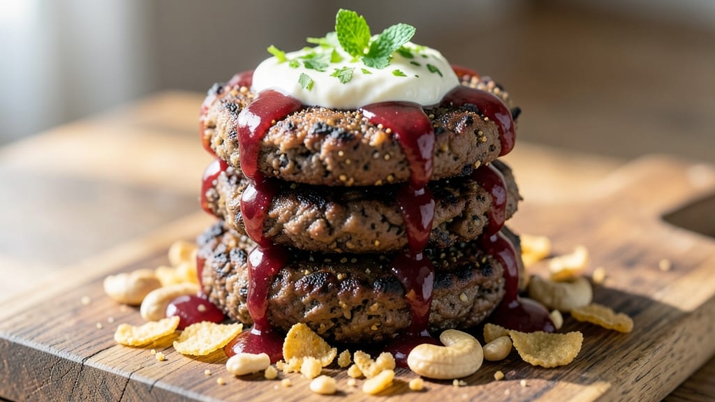 Black Bean Burger Indian Recipe: Spiced Tortilla-Crusted Plant Powerhouse