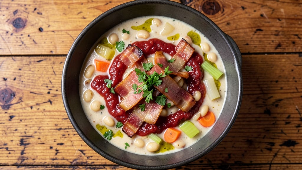Bean and Bacon Soup Recipe: Slow-Cooker Smoky Depth in Minutes