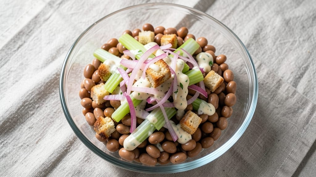 Bush's Classic Kidney Bean Salad Recipe: Creamy Vinegar-Based Bite in 10 Minutes