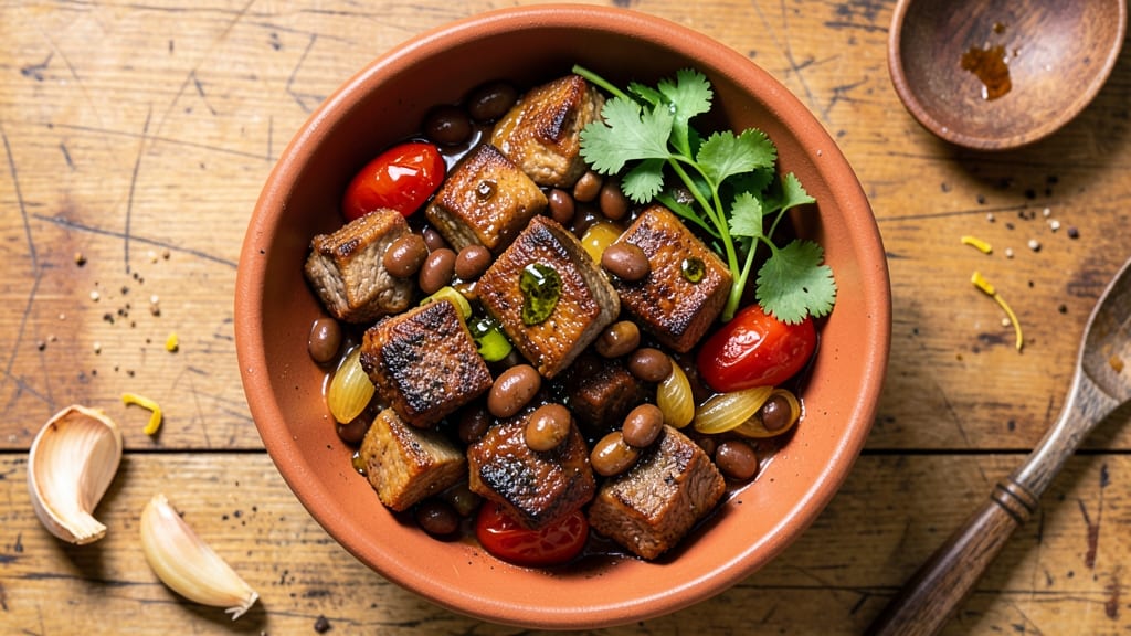 Beef and Bean Curry Recipe: Spiced Tomato Base With Deep Umami Flavor