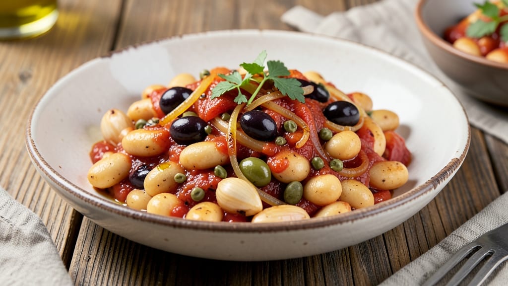 Bean Puttanesca Recipe: Bold Capers and Anchovy Sauce Magic