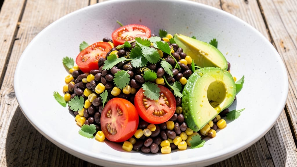 Black Bean Corn Tomato Cilantro Salad Recipe: Bright, Zesty Lime-Dressed Crunch in 20 Minutes