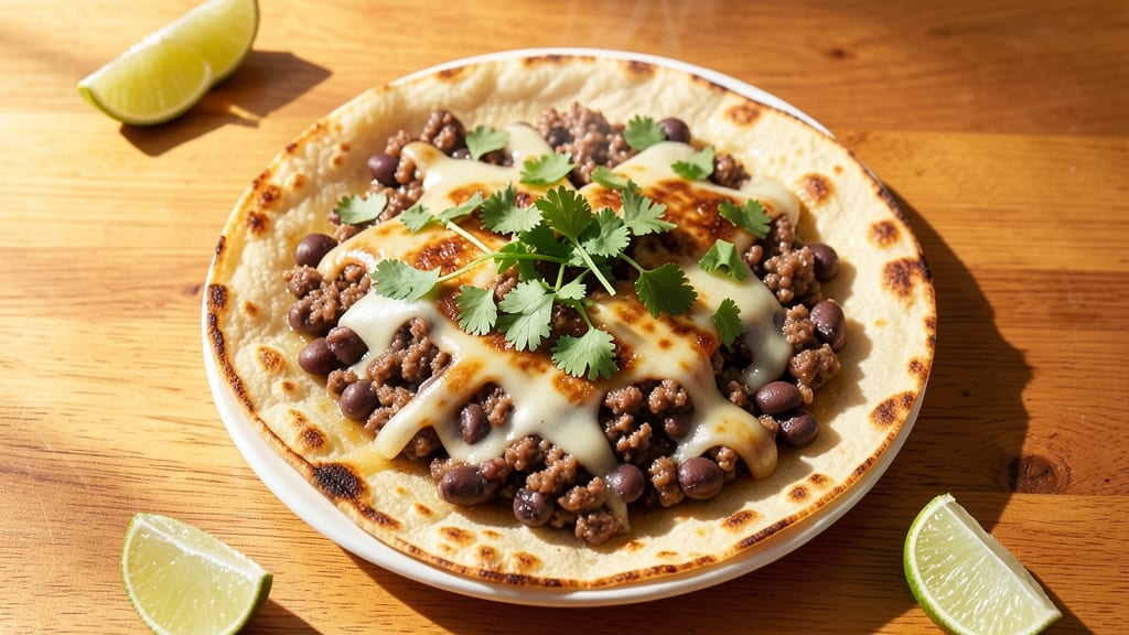 Bush's Black Bean Quesadilla Recipe: Crispy Tortilla Shells With Melty Cheese Rivers