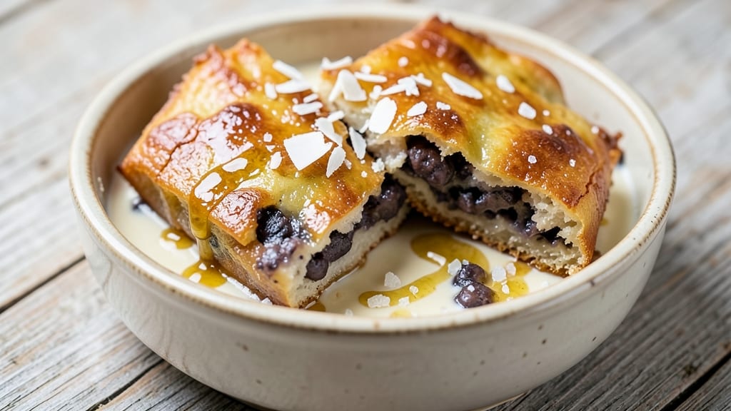Black Bean Hopia Recipe: Crispy Tortilla Crowns Over Sweet Coconut Filling