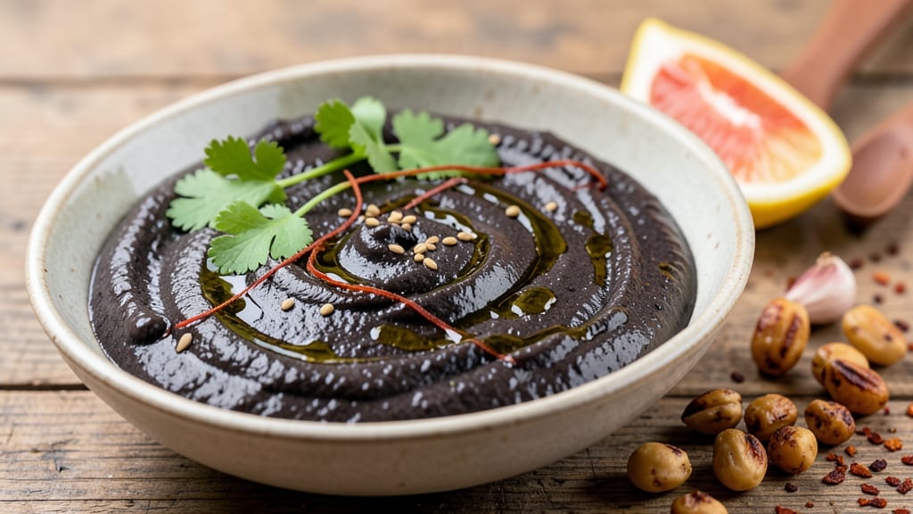 Black Bean Hummus Recipe No Tahini: Smoky Cumin and Chickpea Creaminess