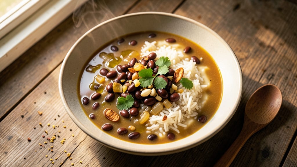 Bean and Rice Soup Slow Cooker Recipe: Hands-Off Heartiness in One Pot