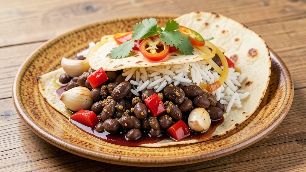 Bean and Vegetable Burrito Recipe: Crispy Tortilla Wraps Filled With Smoky Cumin Spice