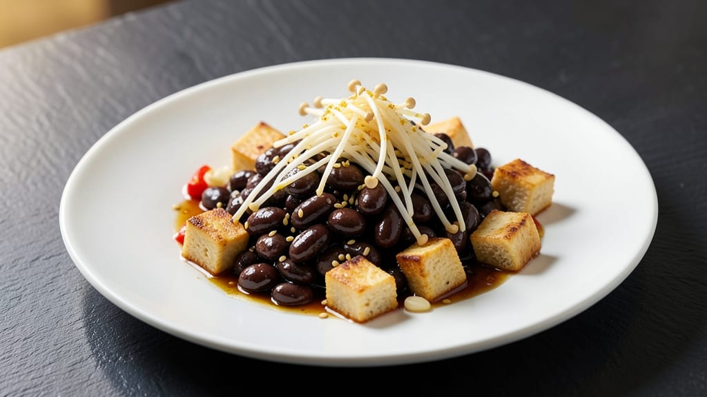 Black Bean and Enoki Mushroom Recipe: Umami-Packed Stir-Fry With Earthy Crunch