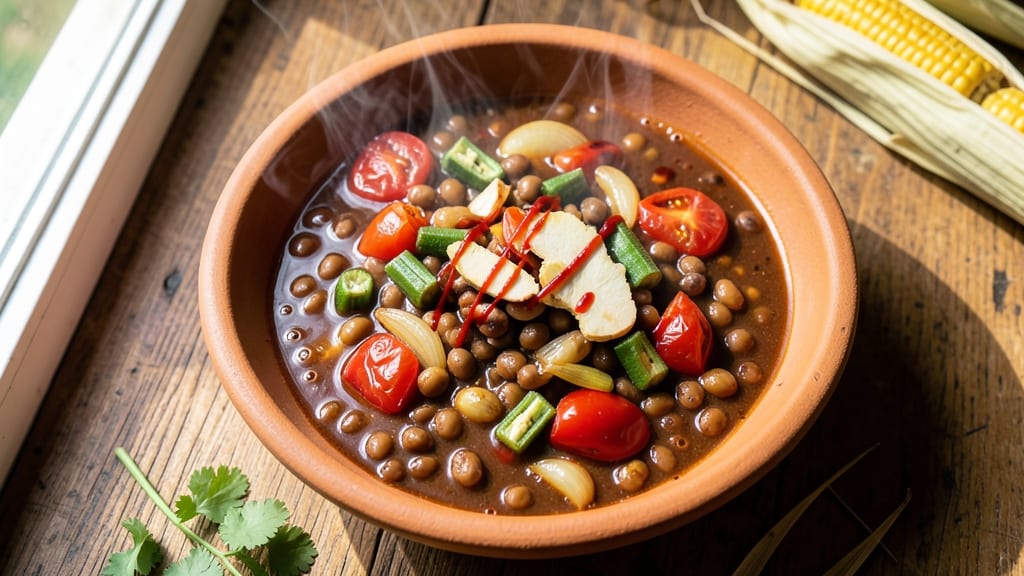 Bean Stew Recipe Kenya: Spiced Tomato and Okra Simmered to Richness