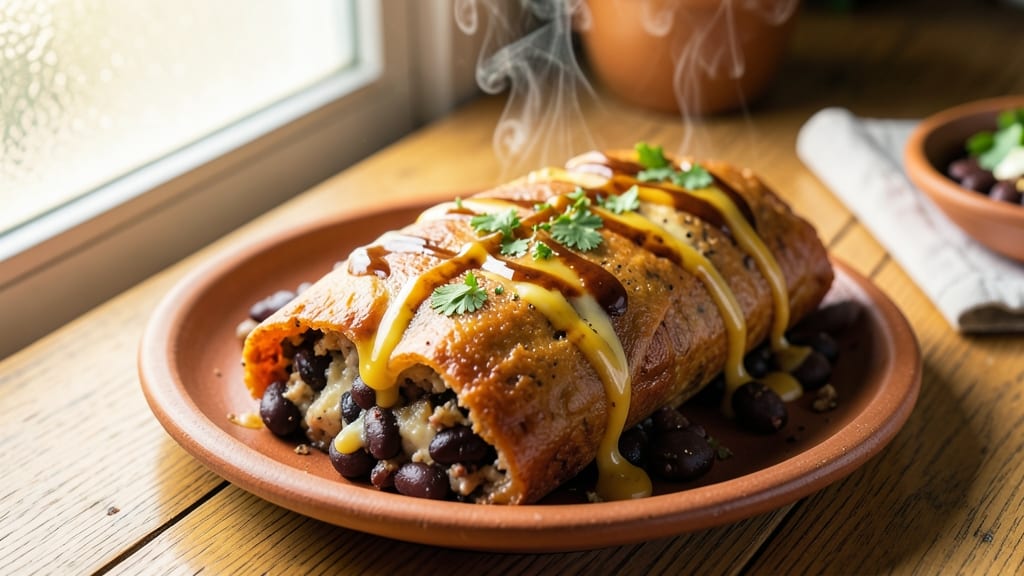 Black Bean and Cheese Tamale Recipe: Steamed Tortilla Layers With Melty Queso Magic